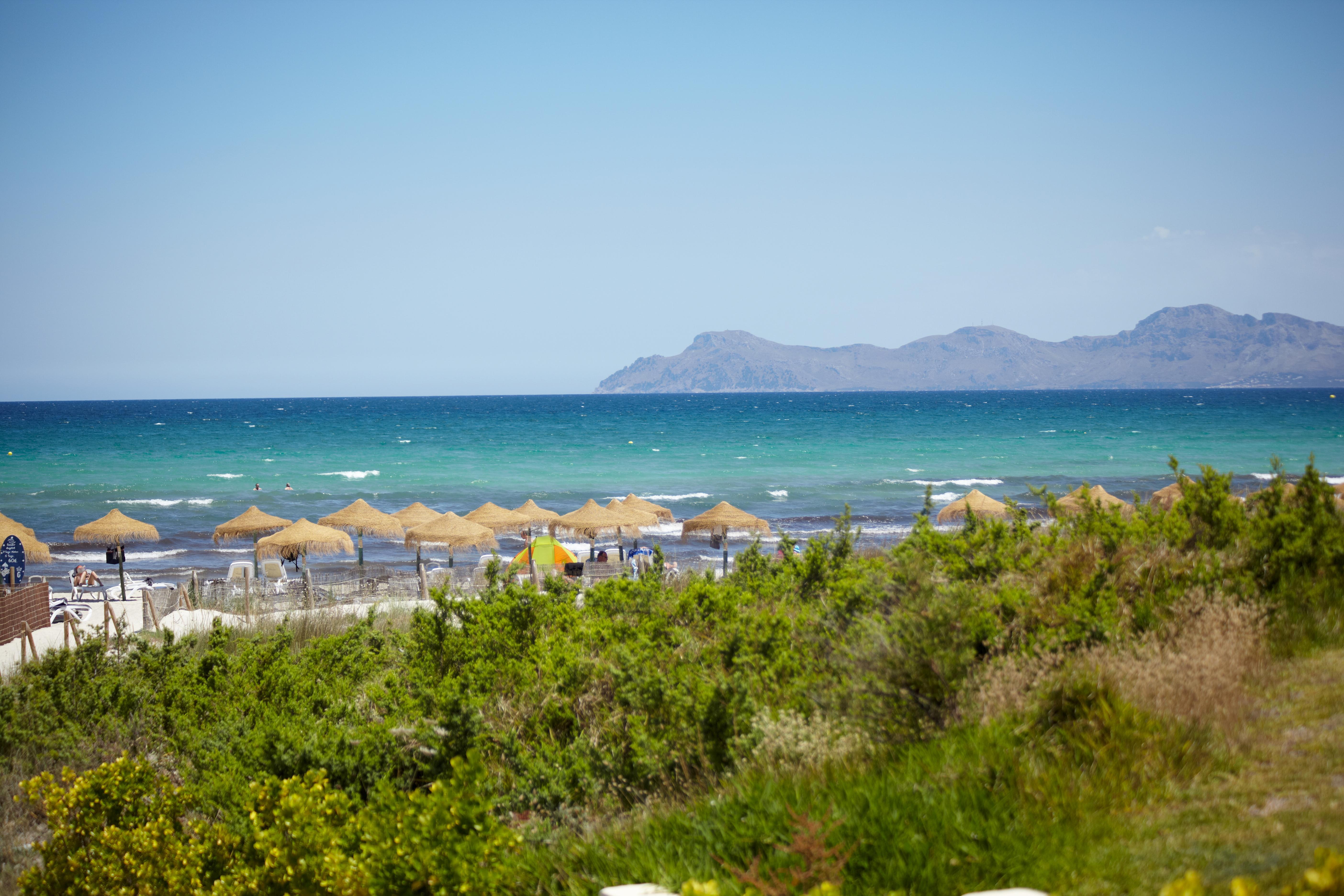 المتنزه الطبيعي وسبا غروبوتيل بلايا ذي مورو المظهر الخارجي الصورة View of the island of Rhodes from the beach of Marmaris